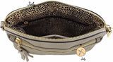Quilted Crossbody Bag with Tassel