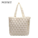Quilted Underarm Bag Large Capacity Top-handle Bag