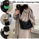 Quilted Crossbody Bag Autumn Winter Nylon Female Portable Adjustable