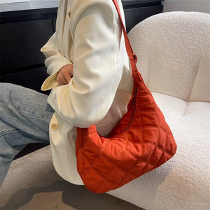Quilting Women Messenger Bags Large Capacity Tote Shoulder Bag