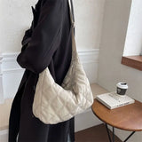Quilting Women Messenger Bags Large Capacity Tote Shoulder Bag