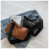 Quilting Padded Women Handbag Cotton Space Boston Bags for Women
