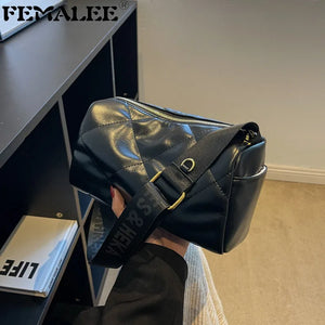 Quilting Padded Women Handbag Cotton Space Boston Bags for Women