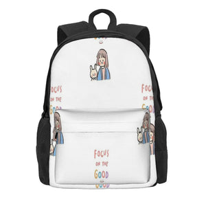 Quote Animation Backpacks Men's Backpacks Bags For Women Harajuku