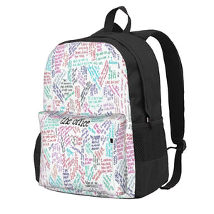 The Office Backpacks Men's & Women's Bags - Zip & Pockets