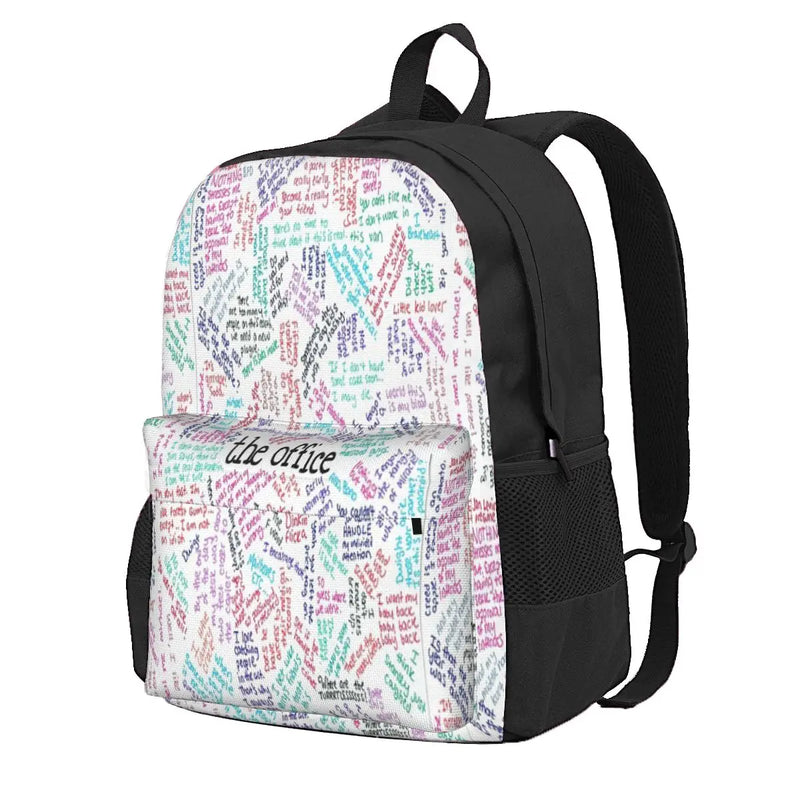The Office Backpacks Men's & Women's Bags - Zip & Pockets