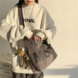 Retro Harajuku Canvas Messenger Bag for Men