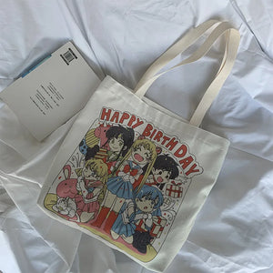 Japanese Cartoon Shoulder Bag for Women