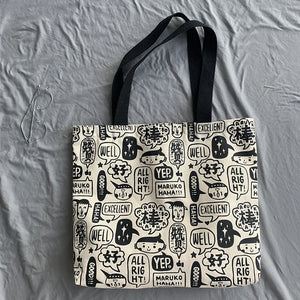 Ulzzang Canvas Shoulder Bag for Women