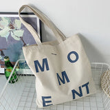 Canvas Shoulder Bag for Women, Large Capacity