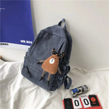 Girls School Backpack College Shoulder Bag