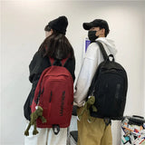 Casual Nylon School Bags for Girls College Travel Backpack