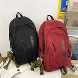 Casual Nylon School Bags for Girls College Travel Backpack