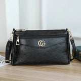 Large Capacity Leather Tote Shoulder Bags Top-Handle Bag