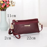 Women's Multi-layer PU Leather Small Bag Handbag