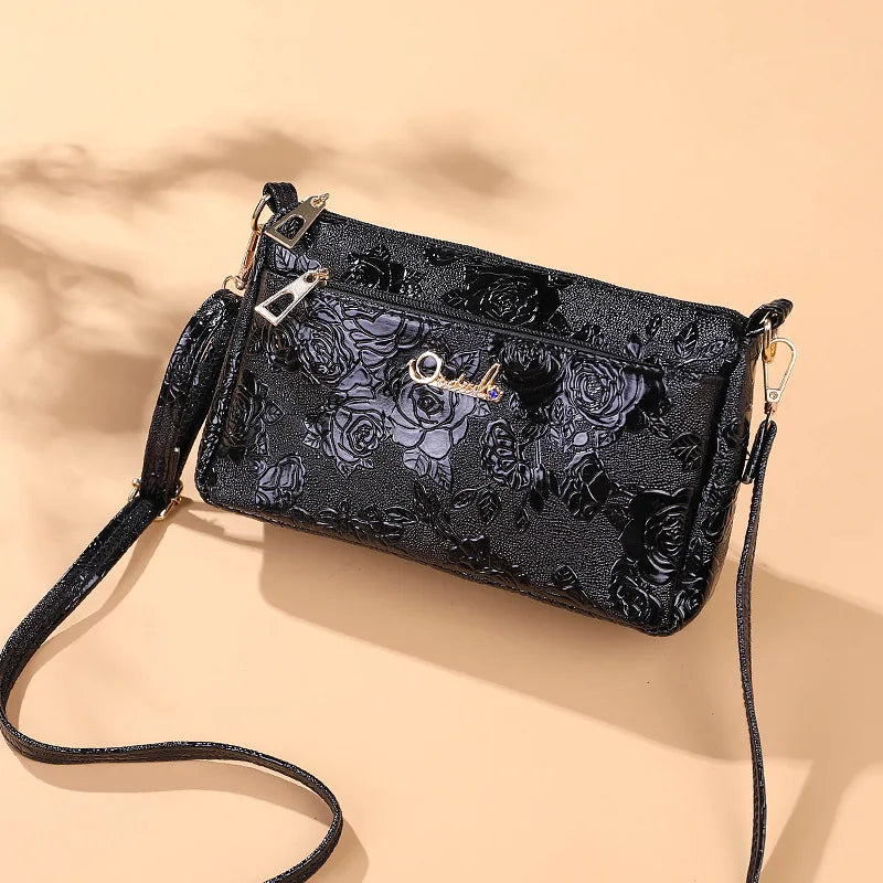 Women's Leather Shoulder Bags PU Leather Handle Women Wallet Bags