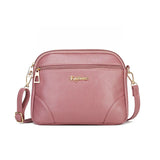 Women's Leather Chain Crossbody Bag Messenger Purse