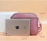 Women's Leather Chain Crossbody Bag Messenger Purse