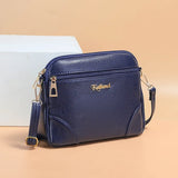 Women's Leather Chain Crossbody Bag Messenger Purse
