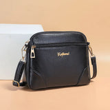 Women's Leather Chain Crossbody Bag Messenger Purse