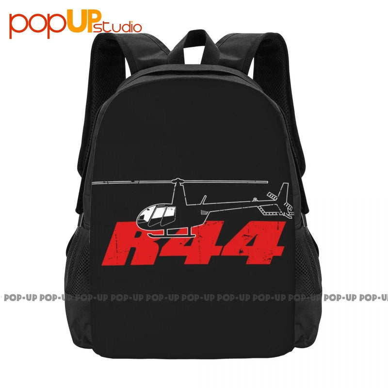 R44 Helicopter Pilot Backpack Large Capacity Softback 3D Printing