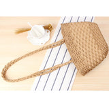 Bohemian Straw Beach Bag Crossbody Tote