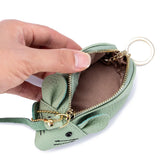 Mouse Lipstick Coin Purse Leather Mini Wallet