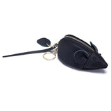 Mouse Lipstick Coin Purse Leather Mini Wallet