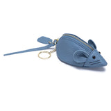 Mouse Lipstick Coin Purse Leather Mini Wallet