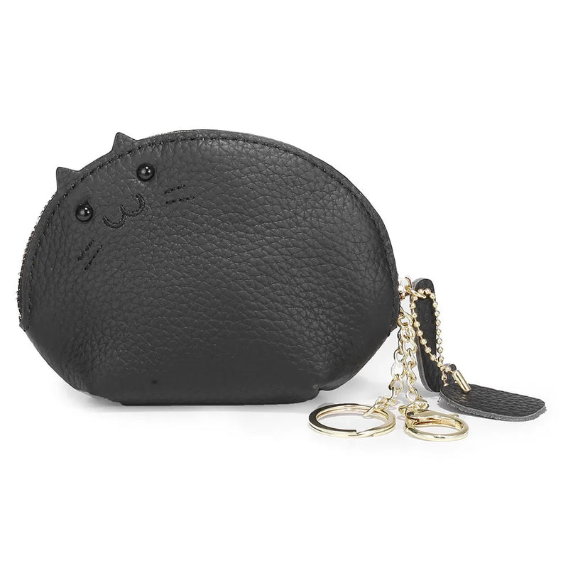Cat Coin Purse Keychain Wallet for Girls Birthday Gift
