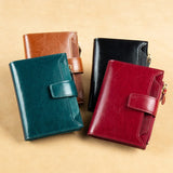 RFID Blocking Women Wallet Lady Leather Purse Coin Purse
