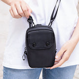 RFID Travel Neck Passport Cover Anti-Theft Money Bag