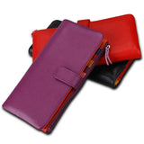 RFID Wallet Women Hasp Zipper Wallets Leather Female Purse