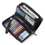 RFID Anti-Theft Women's Purse Large Capacity Card Wallet