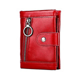 Men's RFID Leather Wallet - Anti-Theft Protection