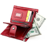 Men's RFID Leather Wallet - Anti-Theft Protection