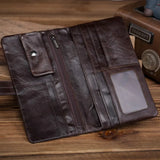 RFID Protection Leather Men's Wallet