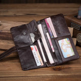 RFID Protection Leather Men's Wallet