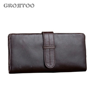 RFID Protection Leather Men's Wallet