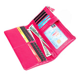 RFID Layer Cowhide Women's Wallet Leather Wallet