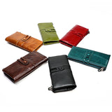 RFID Women's Leather Wallet Long Zero Wallet