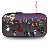 Canvas Zipper Pencil Case Large Pen Box for School Supplies