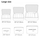 6pcs/set Waterproof Travel Organizer Bag Packing Project Clothes Bags