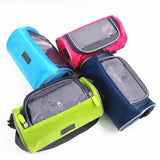 Touch Screen Cycling Phone Bag Front Bicycle Tube Handlebar Cylinder Bag