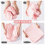 6PCS Waterproof Travel Mesh Bag Luggage Organizer Packing Cube