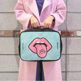 Travel Cartoon Cosmetic Bag Large Capacity Makeup Cases Portable Bathroom Storag