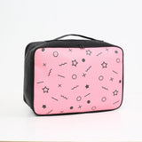 Travel Cartoon Cosmetic Bag Large Capacity Makeup Cases Portable Bathroom Storag