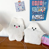 Fluffy Rabbit/Ghost Chain Shoulder Bag for Children