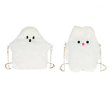 Fluffy Rabbit/Ghost Chain Shoulder Bag for Children