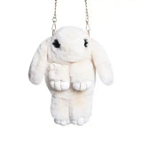 Rabbit Faux Fur Kids Handbag for Girls
